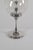 Space Age table lamp manufactured by Doria Leuchten in the 1970s. This lamp (50 cm high) has a chrome base with a glass...