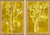 Hable Golden Rod I and II by Susan Hable For Sale - Image 4 of 4