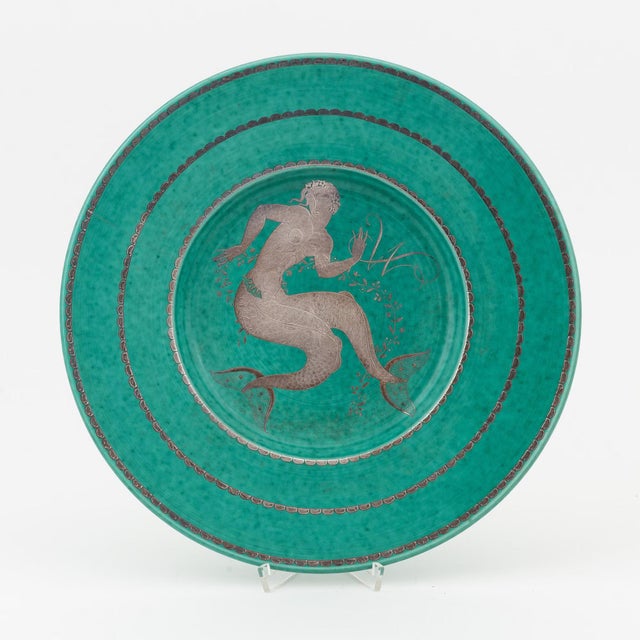 Gustavsberg Argenta Dish by Wilhelm Kåge for Gustavsberg, Sweden, 1940s For Sale - Image 4 of 4