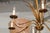 Vintage 6-Light Italian Bulrush Toleware Chandelier For Sale In Atlanta - Image 6 of 12