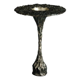 Omnia Vanitas Vanité 24 Candelabra in Patinated Cast Bronze by William Guillon For Sale