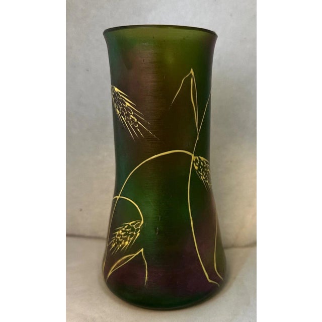 Art Nouveau Early 20th Century Loetz Decorated Vase For Sale - Image 3 of 7