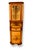 Light Yellow Venetian Style Folk Art Glass Hutch Corner Cabinet For Sale - Image 8 of 9