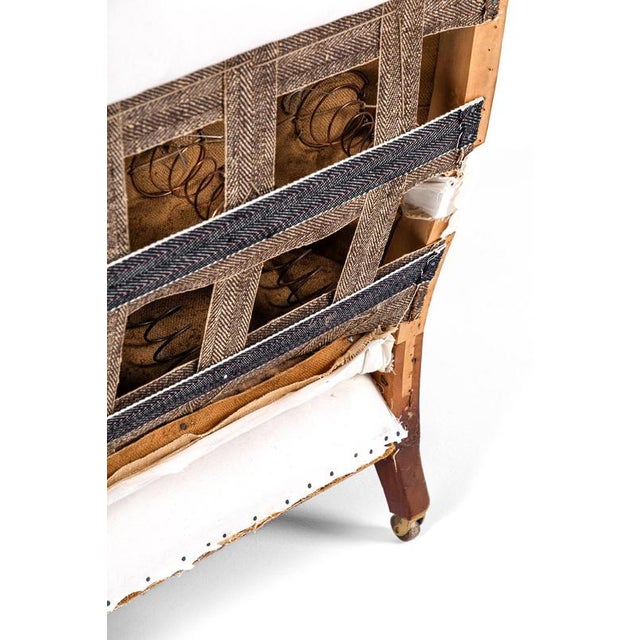 English Button Back Armchair, 19th Century For Sale - Image 13 of 14