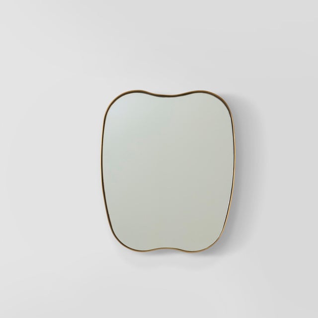 Mid-Century Modern Mela Wall Mirror from Pure White Lines For Sale - Image 3 of 7