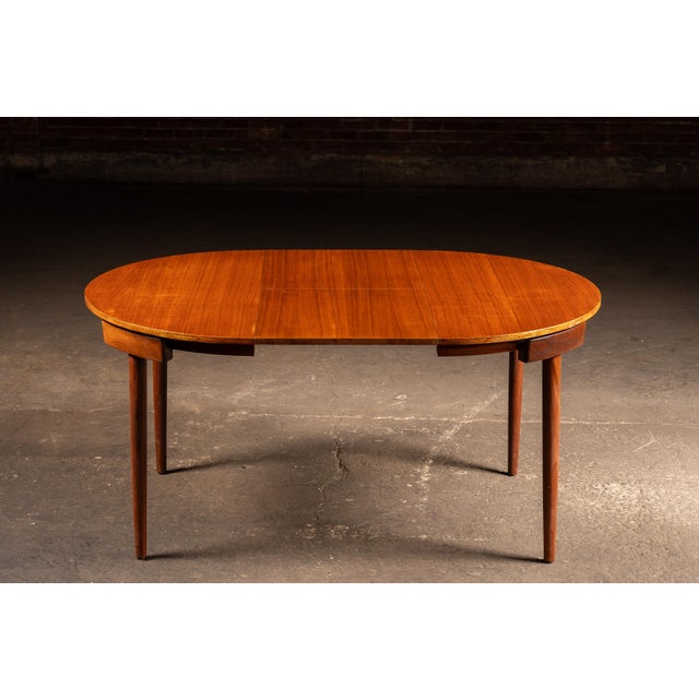 Vintage Hans Olsen "Roundette" Dining Suite With 7 Chairs by Frem Røjle For Sale - Image 9 of 18