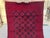 Red Vintage Afghan Turkmen Royal Bokhara Tekke Gul Rug - 6'4" X 4'1" For Sale - Image 8 of 11
