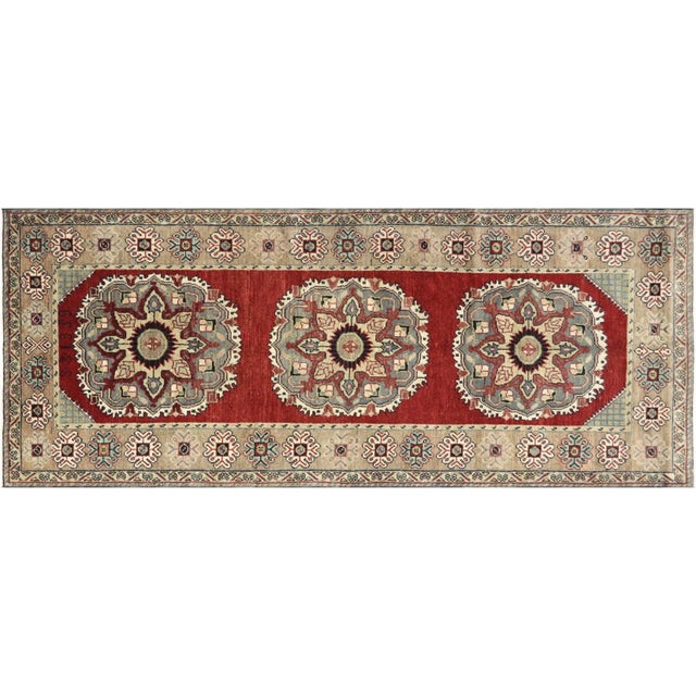 1960s Turkish Oushak Runner For Sale In Los Angeles - Image 6 of 6