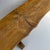 Vintage Wooden Brown Bench, 1970s For Sale - Image 11 of 12