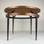 Metal Vintage Italian Metal and Teak Coffee Table by Silvio Cavatorta, 1950s For Sale - Image 7 of 18