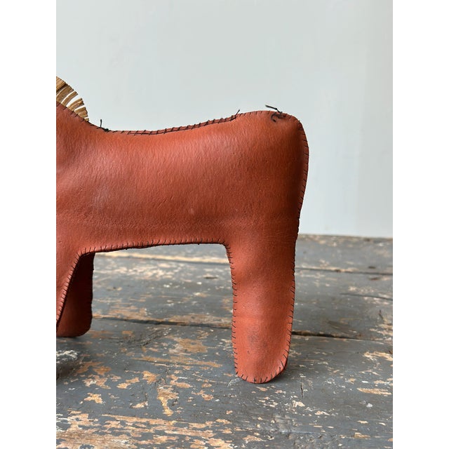 Vintage Folk Art Handmade Rubber Horse Soft Sculpture, Circa Mid-20th Century For Sale - Image 9 of 18