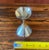Vintage Mid-Century Modern Arthur Salm Swedish Stainless Steel & Teak Bell For Sale - Image 4 of 5