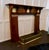 Large Victorian Decorative Mahogany Tiled Fireplace, 1880s For Sale - Image 4 of 8