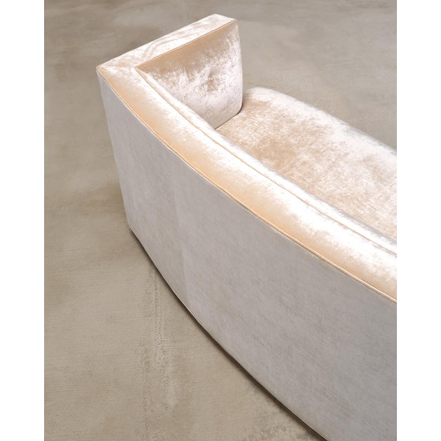 Pair of Velvet Dumont Sofas by Mitchell Gold + Bob Williams For Sale - Image 15 of 18
