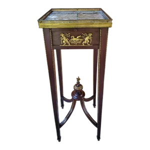 Antique French Pedestal Attributed to Paul Sormani