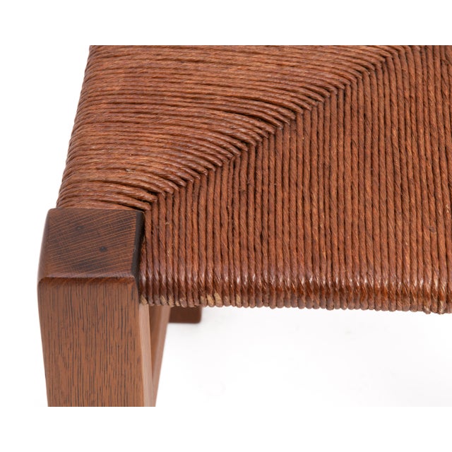 Joseph McHugh Arts & Crafts Mission Oak Dining Chairs Mackmurdo Stickley Roycroft a Set of Four For Sale - Image 17 of 18