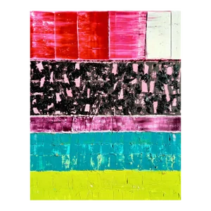 #Textured Abstract Oil on Canvas Painting by Diane Grant