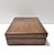 Wood Vintage Hand Crafted Solid Walnut Decorative Box For Sale - Image 7 of 8