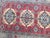 Beautiful 20th century Shirvan rug with a geometric design and red, yellow and green colors, entirely hand knotted with...
