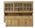 Monumental Antique Pine Glazed Dresser With Sliding Doors | Circa 1880 For Sale