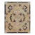 Antique Hooked Rug in Beige-Brown With Medallion and Patterns From Rug & Kilim For Sale