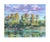An original oil on canvas titled "Mid October" by American landscape painter Scott Woolever, depicting a tranquil autumn...