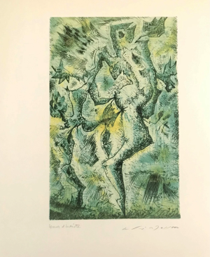 1973 Andre Masson Caprice Villageois n.10