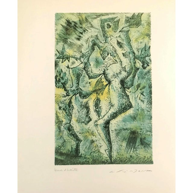 1973 Andre Masson Caprice Villageois n.10 Reproduction For Sale