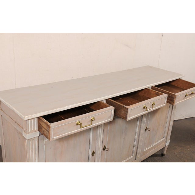 French Antique Neoclassical Buffet Cabinet For Sale - Image 11 of 12