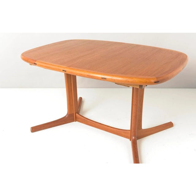 Brown Extending Table in Teak from Dyrlund, Denmark, 1970 For Sale - Image 8 of 18