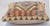 Tribal Arteverk Handwoven Afghan Kilim Pillow — Beige & Blue Diamond Medallion For Sale - Image 3 of 3