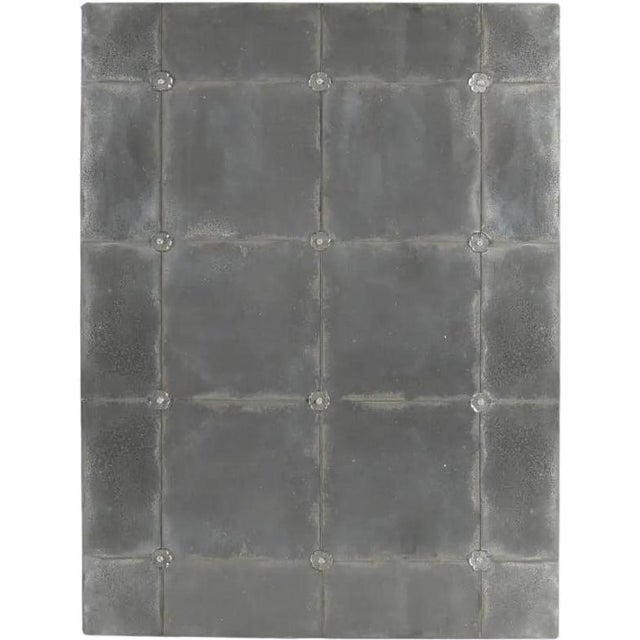 Napoleon III Murano Style Hand-Aged Café Mirror For Sale - Image 6 of 6