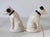 White Vintage Rca Victor Dog Nipper Ceramic Salt and Pepper Shakers "His Master’s Voice" For Sale - Image 8 of 11