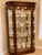 Mid-Century Modern 1960s Elegant Pulaski Display Cabinet With Curved Glass For Sale - Image 3 of 13