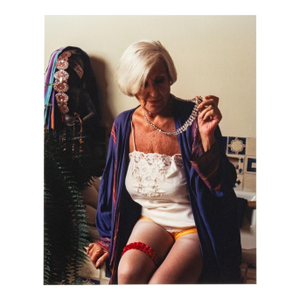Anne Sager Seated Female Figure Photograph C-Print