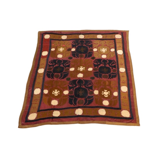 Step into the vibrant world of Uzbekistan with our Suzani Textiles collection. Originating from nomadic tribes, these...