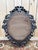 Brown Oval Mirror in Carved Wood with Dragon Heads, 1890s For Sale - Image 8 of 9