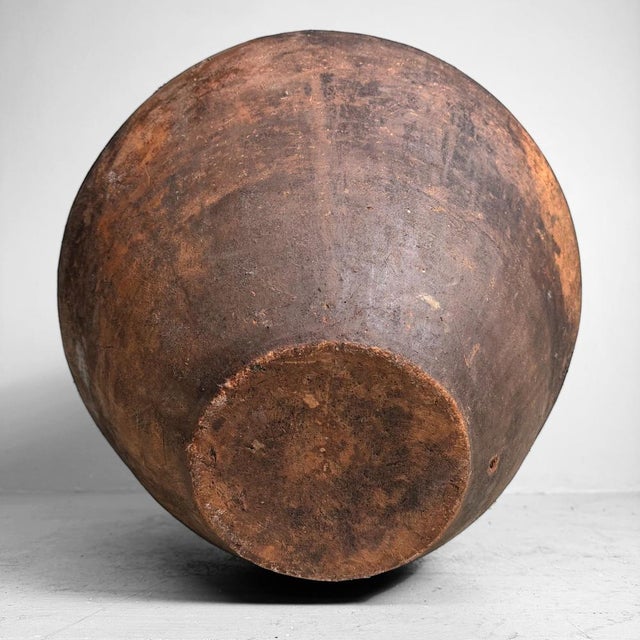 Large Antique Terracotta Jar, Portugal, 1900-1930 For Sale - Image 15 of 16