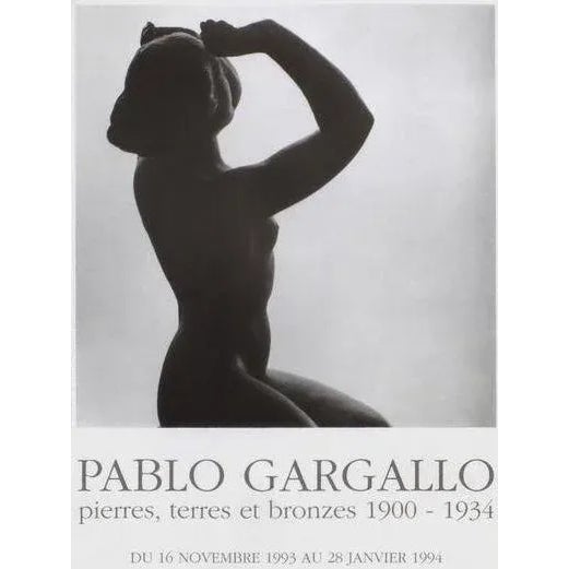 Pablo GARGALLO (After) MARWAN HOSS Exhibition 1993 poster on coated paper unsigned and not numbered 15.7 x 23.6 in...