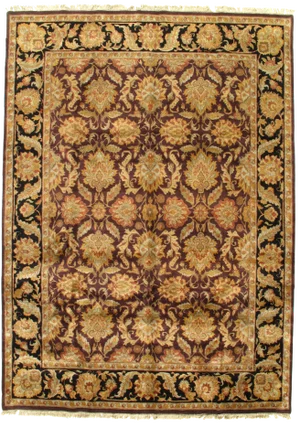 Pasargad Fine Indo Agra Wool Rug - 9′ × 12′