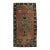 Turkish Mini Rug Oriental Hand Knotted Vintage Rug 1'6" x 2'10" #21226 For Sale