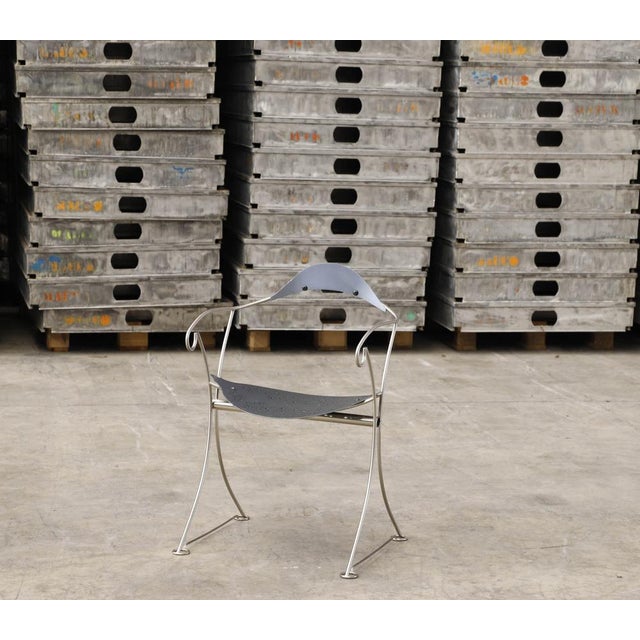 Set of Clessidra Chairs by Ricardo Dalissi for Zanotta For Sale - Image 8 of 14