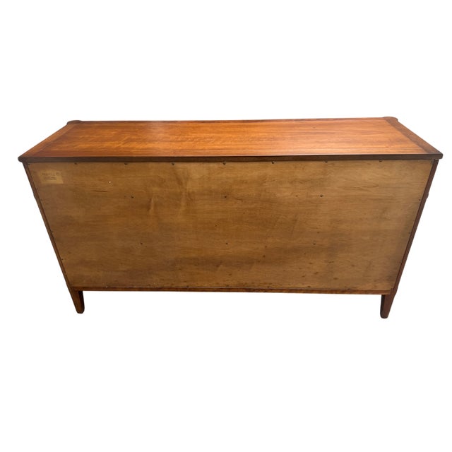 1960's Kindel Furniture Belvedere French Regency Louis Walnut Dresser For Sale - Image 10 of 15