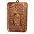 Vintage copper pineapple food mold. Measures 7” w x 1” d x 11.5” h. Minor tarnish