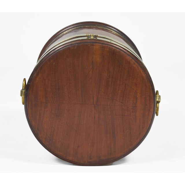 Brown Early 19th Century Regency Mahogany Wine Cooler For Sale - Image 8 of 10