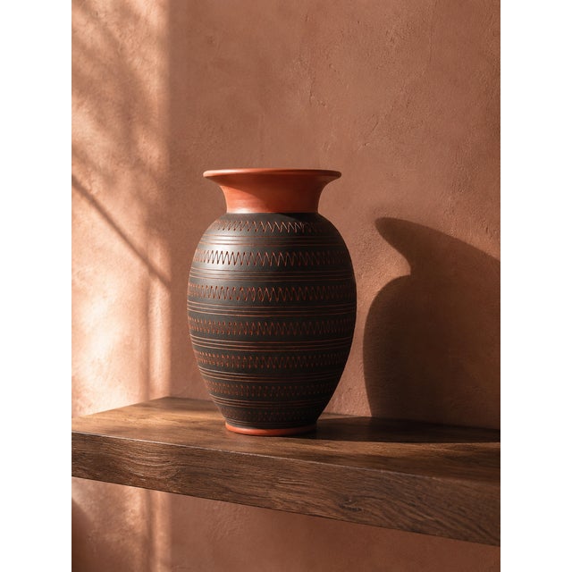 Brutalist Studio Pottery West German Vase by Rudi Stahl, 1960s, in Flawless conditions. Designed 1960 to 1969 This piece...
