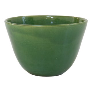 Green Ceramic Bowl by Andersson & Johansson for Höganäs, Sweden, 1940s For Sale