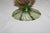 Exceptional vintage Murano art glass figural goblet featuring a beautifully executed hand-blown swirl glass cup in vibrant...