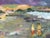 Mid 20th Century Mid 20th C. Original Artisan Pastel on Paper - Patagonia From the Valley For Sale - Image 5 of 10