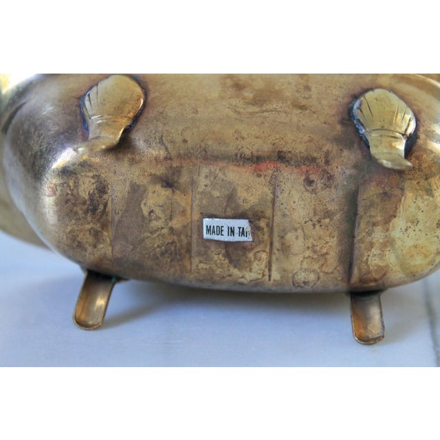 Vintage Decorative Brass Bathtub For Sale - Image 10 of 10